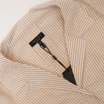 画像をギャラリービューアに読み込む, ラグアンドボーン ニューヨーク ベージュストライプ シャツ RAG&BONE NEWYORK BEIGE REED STRIPED SHIRT WOMEN