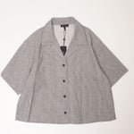 画像をギャラリービューアに読み込む, ラグアンドボーン ニューヨーク ネイビーストライプ シャツ RAG&BONE NEWYORK NAVY REED STRIPED SHIRT WOMEN
