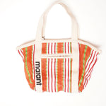 画像をギャラリービューアに読み込む, ISABEL MARANT イザベル・マラン オレンジストライプ トートバッグ DARWEN STRIPED NYLON TOTE-BAG