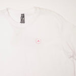 画像をギャラリービューアに読み込む, アディダス ステラマッカートニー ホワイト ルーズフィット コラボ ロゴ Tシャツ ADIDAS × STELLA MCCARTNEY WHITE BIG LOGO TEE WOMEN