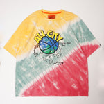 画像をギャラリービューアに読み込む, ALL CITY BY JUST DON オールシティ マルチカラー タイダイ Tシャツ MULTI TIE DYE TEE
