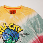 画像をギャラリービューアに読み込む, ALL CITY BY JUST DON オールシティ マルチカラー タイダイ Tシャツ MULTI TIE DYE TEE