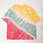 画像をギャラリービューアに読み込む, ALL CITY BY JUST DON オールシティ マルチカラー タイダイ Tシャツ MULTI TIE DYE TEE