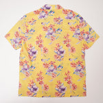 画像をギャラリービューアに読み込む, ジェークルー イエロー アロハシャツ 開襟 フラワー柄 シャツ J.CREW YELLOW ALOHA SHIRT FLOWER SHIRTS MENS