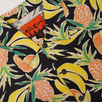 画像をギャラリービューアに読み込む, ALL CITY BY JUST DON オールシティ フルーツ柄 ルーズフィット コットン ナイロンシャツ FRUIT LOOSE-FIT COTTON NYLON SHIRT