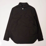 画像をギャラリービューアに読み込む, アドラーブル オリジナル プルオーバーシャツ ブラック ペルヴィアンピマコットン ADOLUVLE ORIGINAL PULLOVER SHIRTS BLACK PERUVIAN PIMA COTTON MADE IN JAPAN