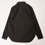 画像をギャラリービューアに読み込む, アドラーブル オリジナル プルオーバーシャツ ブラック ペルヴィアンピマコットン ADOLUVLE ORIGINAL PULLOVER SHIRTS BLACK PERUVIAN PIMA COTTON MADE IN JAPAN