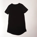 画像をギャラリービューアに読み込む, スプレンディッド ブラック ポケット Tシャツワンピース ドレス SPLENDID BLACK POCKET TEE DRESS WOMENS