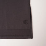 画像をギャラリービューアに読み込む, CK カルバンクライン チャコールグレー フレンチスリーブ Tドレス ワンピース CALVIN KLEIN GRAY FRENCH-SLEEVE CAP-SLEEVE TEE-DRESS WOMENS