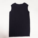 画像をギャラリービューアに読み込む, スプレンディッド ネイビー リネン スクエアネックワンピース ドレス SPLENDID NAVY LINEN SQUARE-NECK DRESS WOMENS