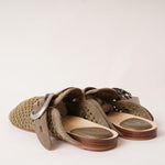 画像をギャラリービューアに読み込む, RAG&BONE NEWYORK ラグアンドボーン オリーブ リサイクルコットンネット ミュール OLIVE RECYCLED COTTON NETTING ANSLEY MULE