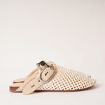 画像をギャラリービューアに読み込む, RAG&BONE NEWYORK ラグアンドボーン ナチュラルホワイト リサイクルコットンネット ミュール NATURAL WHITE RECYCLED COTTON NETTING ANSLEY MULE