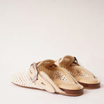 画像をギャラリービューアに読み込む, RAG&BONE NEWYORK ラグアンドボーン ナチュラルホワイト リサイクルコットンネット ミュール NATURAL WHITE RECYCLED COTTON NETTING ANSLEY MULE