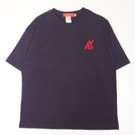 画像をギャラリービューアに読み込む, アドラーブル オリジナル ネイビー ビッグシルエット ロゴ Tシャツ ドロップショルダー ADOLUVLE ORIGINAL NAVY LOGO TEE DROP-SHOULDER LOOSE-FIT MADE IN JAPAN
