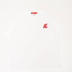 画像をギャラリービューアに読み込む, アドラーブル オリジナル ホワイト ビッグシルエット ロゴ Tシャツ ドロップショルダー ADOLUVLE ORIGINAL WHITE LOGO TEE DROP-SHOULDER LOOSE-FIT MADE IN JAPAN
