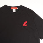 画像をギャラリービューアに読み込む, アドラーブル オリジナル ブラック ビッグシルエット ロゴ Tシャツ ドロップショルダー ADOLUVLE ORIGINAL BLACK LOGO TEE DROP-SHOULDER LOOSE-FIT MADE IN JAPAN