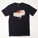 画像をギャラリービューアに読み込む, DEUS EX MACHINA デウスエクスマキナ ネイビー ザA100 プリントTシャツ NAVY THE A100 TEE