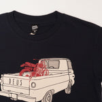 画像をギャラリービューアに読み込む, DEUS EX MACHINA デウスエクスマキナ ネイビー ザA100 プリントTシャツ NAVY THE A100 TEE