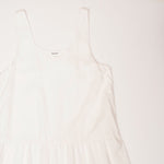 画像をギャラリービューアに読み込む, スプレンディッド オフホワイト ノースリーブ 3段フレア ロングドレス ワンピース SPLENDID OFF-WHITE SLEEVELESS DRESS WOMENS