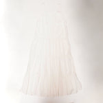 画像をギャラリービューアに読み込む, スプレンディッド オフホワイト ノースリーブ 3段フレア ロングドレス ワンピース SPLENDID OFF-WHITE SLEEVELESS DRESS WOMENS