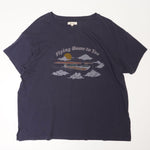 画像をギャラリービューアに読み込む, メイドウェル ネイビー プリントTシャツ MADEWELL NAVY 「FLYING HOME TO YOU」PRINT T-SHIRT WOMENS