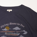 画像をギャラリービューアに読み込む, メイドウェル ネイビー プリントTシャツ MADEWELL NAVY 「FLYING HOME TO YOU」PRINT T-SHIRT WOMENS