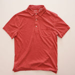 画像をギャラリービューアに読み込む, ジェークルー ピンク ガーメントダイ ポケット ポロシャツ J.CREW PINK GARMENT DYED POCKET POLO-SHIRT MENS