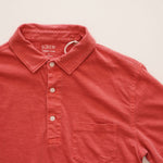 画像をギャラリービューアに読み込む, ジェークルー ピンク ガーメントダイ ポケット ポロシャツ J.CREW PINK GARMENT DYED POCKET POLO-SHIRT MENS
