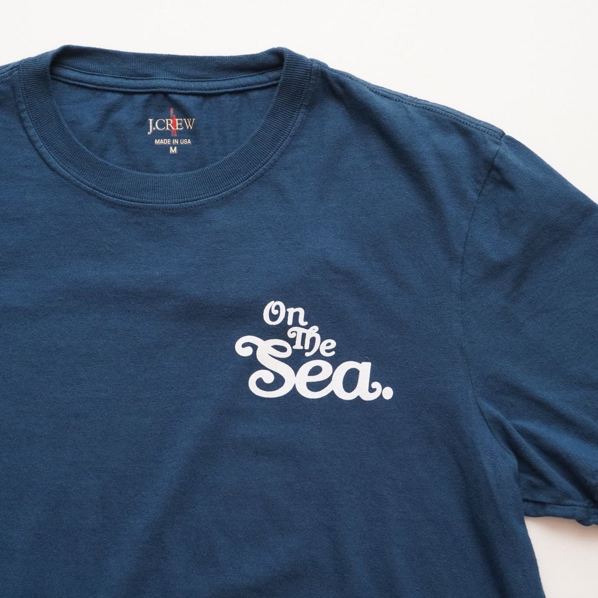 ジェークルー ブルー オンザシー プリント Tシャツ J.CREW BLUE ON THE SEA PRINT T-SHIRT MENS