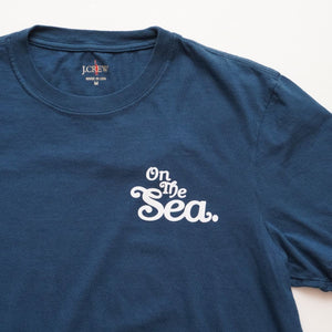 ジェークルー ブルー オンザシー プリント Tシャツ J.CREW BLUE ON THE SEA PRINT T-SHIRT MENS