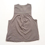 画像をギャラリービューアに読み込む, スプレンディッド グレーカーキ ノースリーブ ボタンタンクトップ SPLENDID GRAY-KHAKI SLEEVELESS BUTTON TANK-TOP WOMENS