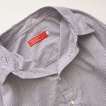 画像をギャラリービューアに読み込む, アドラーブル ネイビー ホワイト ストライプ スプリットラグランスリーブ ビッグシルエット シャツ ADOLUVLE ORIGINAL NAVY WHITE SPLIT RAGLAN SLEEVE STRIPED BIG SHIRT LONG SLEEVE