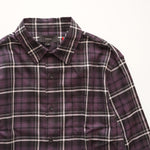画像をギャラリービューアに読み込む, ビンス ヴィンス パープル 長袖 チェックポケットシャツ VINCE PURPLE CHECK POCKETS LONG-SLEEVES SHIRTS MENS