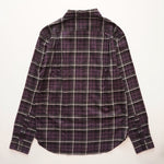 画像をギャラリービューアに読み込む, ビンス ヴィンス パープル 長袖 チェックポケットシャツ VINCE PURPLE CHECK POCKETS LONG-SLEEVES SHIRTS MENS