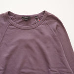 画像をギャラリービューアに読み込む, ヴィンス ガーメントダイ パープルラグランスリーブ スウェット VINCE WASHED PURPLE SWEAT SHIRT MENS