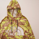 画像をギャラリービューアに読み込む, ノースフェイス ブラウン×イエローグリーン ボタニカル柄 プルオーバーフーディ THE NORTH FACE BROWN YELLOW-GREEN BOTANICAL PULLOVER HOODIE MENS