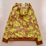 画像をギャラリービューアに読み込む, ノースフェイス ブラウン×イエローグリーン ボタニカル柄 プルオーバーフーディ THE NORTH FACE BROWN YELLOW-GREEN BOTANICAL PULLOVER HOODIE MENS