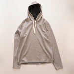 画像をギャラリービューアに読み込む, ヴィンス グレー ホワイト ボーダー パーカー フーディ VINCE GRAY WHITE BORDER HOODIE MENS
