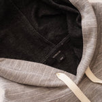 画像をギャラリービューアに読み込む, ヴィンス グレー ホワイト ボーダー パーカー フーディ VINCE GRAY WHITE BORDER HOODIE MENS