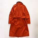 画像をギャラリービューアに読み込む, ヴィンス ラストアンバーカラー ベルト付き ロングコート VINCE RUST AMBER BELTED LONG COAT WOMENS