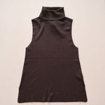 画像をギャラリービューアに読み込む, スプレンディッド  グレー ノースリーブ タートルニット SPLENDID GRAY SLEEVELESS TURTLE KNIT WOMENS