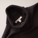 画像をギャラリービューアに読み込む, スプレンディッド  グレー ノースリーブ タートルニット SPLENDID GRAY SLEEVELESS TURTLE KNIT WOMENS