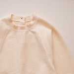 画像をギャラリービューアに読み込む, メイドウェル アイボリー バックボタン ラグラントップ MADEWELL IVORY BACK-BUTTON RAGLAN TOP WOMENS