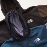 画像をギャラリービューアに読み込む, ノースフェイス ブルー ネイビー フリース プルオーバーフーディ THE NORTH FACE BLUE NAVY FLEECE PULLOVER HOODIE MENS