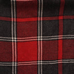 画像をギャラリービューアに読み込む, アドラーブル アルパカストール レッド チャコールグレー チェック ADOLUVLE RED BLACK CHARCOAL-GRAY CHECK ALPACA 100% SHAWL