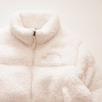 画像をギャラリービューアに読み込む, ノースフェイス ホワイト ハイパイル ヌプシジャケット ボアダウンジャケット THE NORTH FACE HIGH PILE NUPTSE JACKET BOA DOWN JACKET USA WOMENS