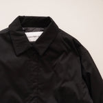 画像をギャラリービューアに読み込む, CK カルバンクライン ジーンズ ブラック 中わたシャツジャケット CALVIN KLEIN JEANS BLACK PADDED SHIRT JACKET WOMENS
