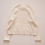 画像をギャラリービューアに読み込む, スプレンディッド ホワイト ケーブルニット セーター SPLENDID WHITE CABLE SWEATER WOMENS