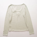 画像をギャラリービューアに読み込む, ヴィンス ヘザーミントグリーン Uネックニット セーター VINCE HEATHER MINT GREEN U-NECK SWEATER WOMEN