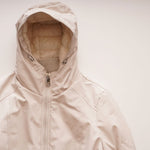 画像をギャラリービューアに読み込む, CK カルバンクライン アイボリー 中わた シンチウエスト アノラックジャケット フード付きコート CALVIN KLEIN IVORY CINCHED WAIST ANORAK JACKET WOMENS